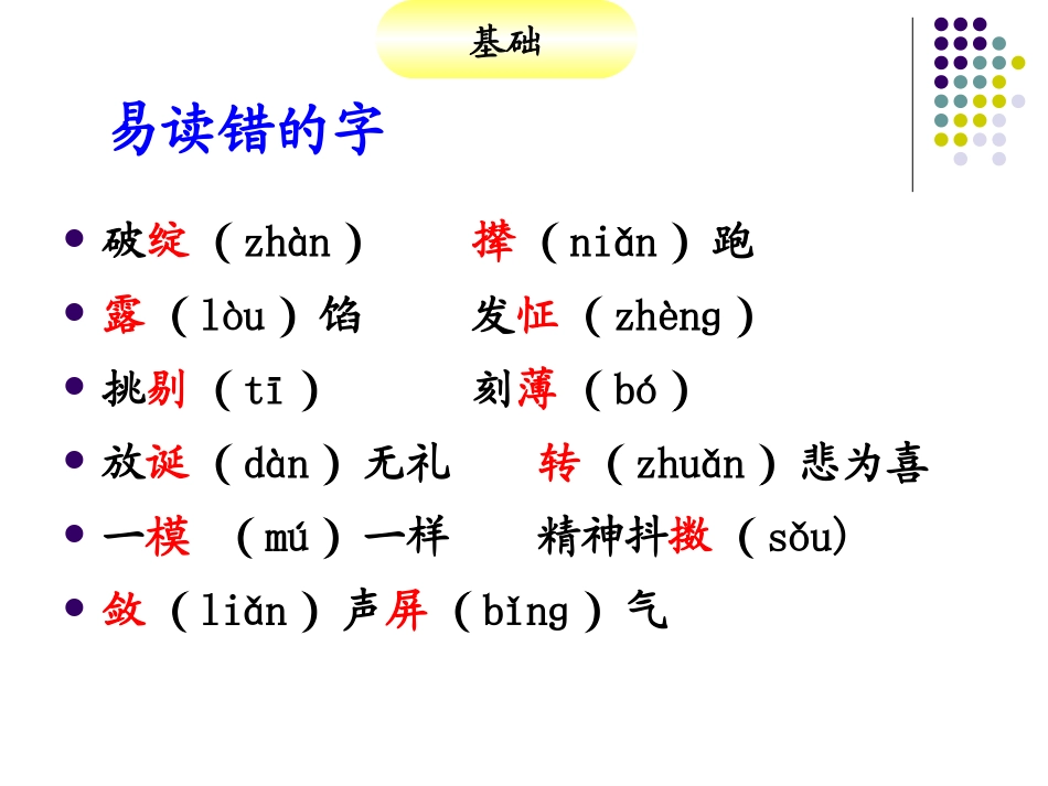 五年级下册第七单元复习_第3页