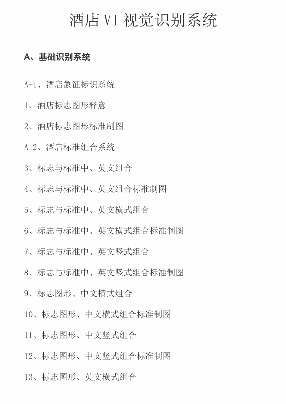 酒店VI视觉识别系统_第1页