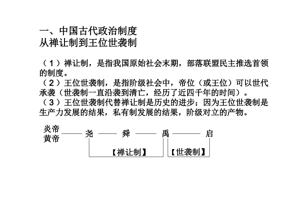 初高中衔接（六）古代中国的政治制度 (2)_第2页