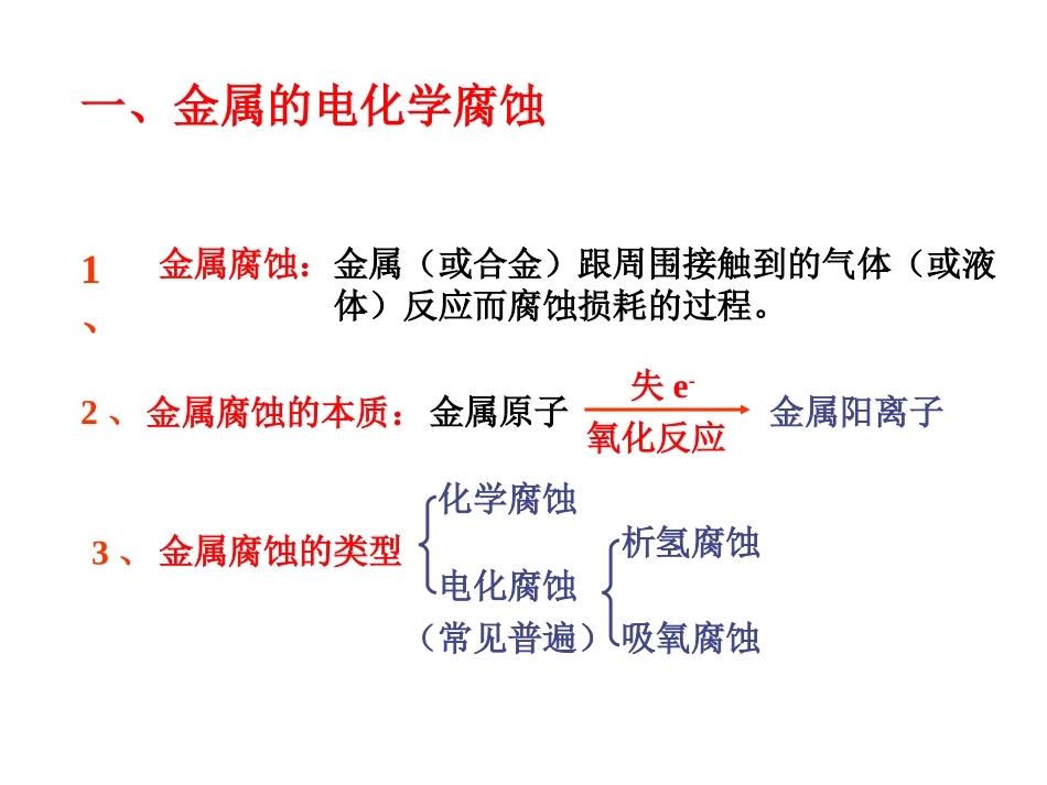 金属的电化学腐蚀和防护_第2页