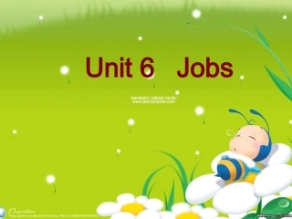 开心英语四年级unit6jobs