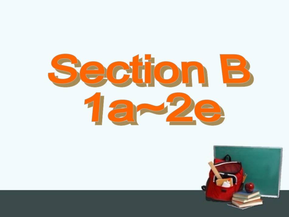 八年级下学期unit2SectionB1_第3页