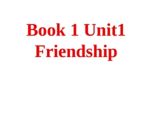 Book1Unit1复习53