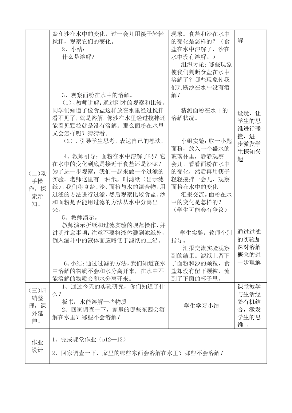 水能溶解一些物质教案_第2页