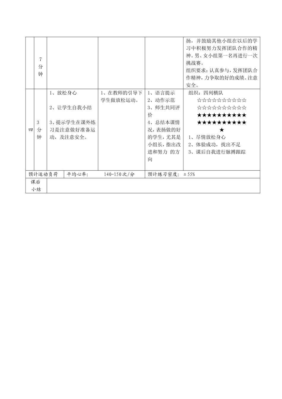 初一级体育课花样跳绳教案_第3页