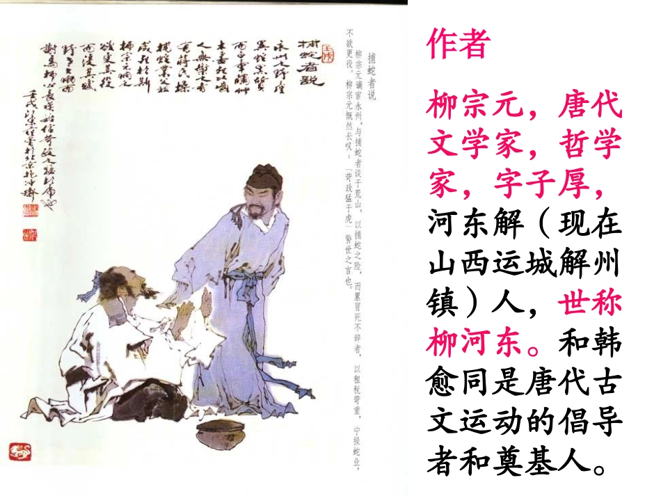 《捕蛇者说》教学用_第3页