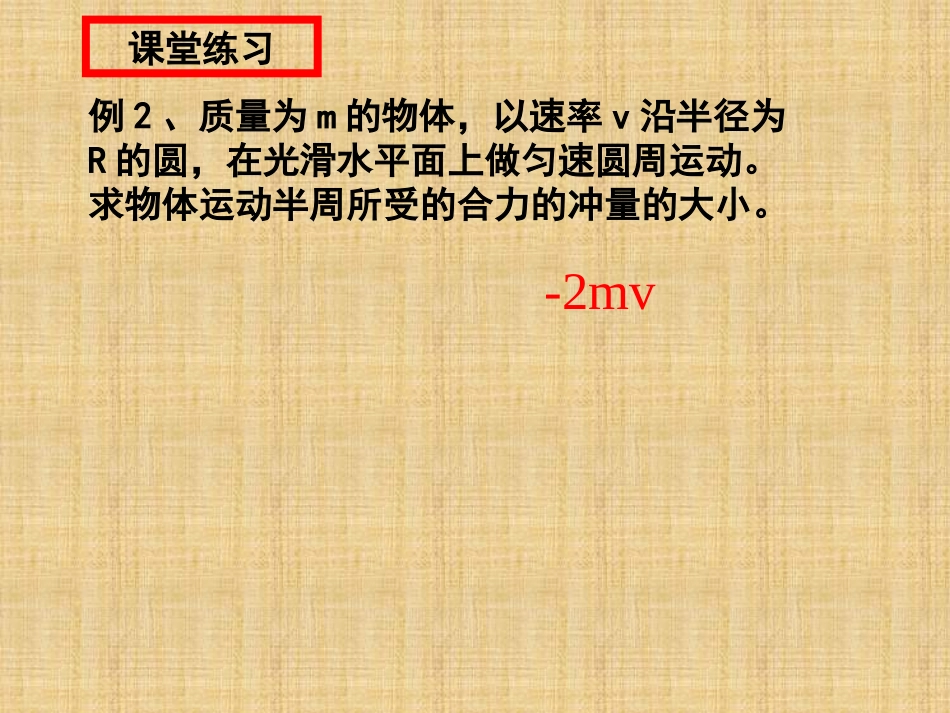 动量动量定理第三课时_第2页