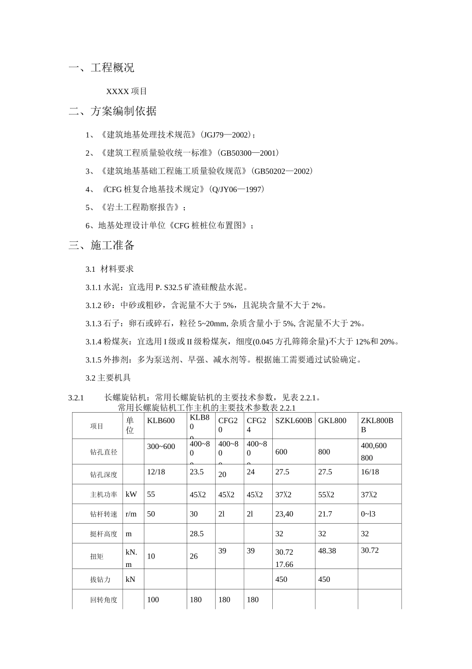水泥粉煤灰碎石桩施工方案_第3页