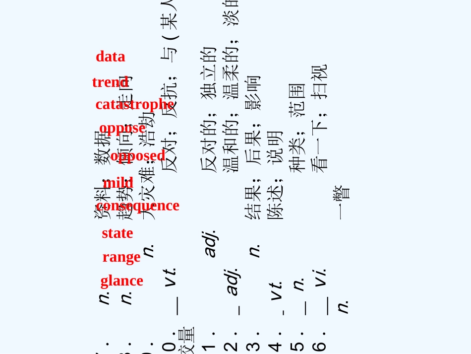 【河南专版】《金版新学案》2011高三英语一轮课件 新人教版选修6-4_第3页