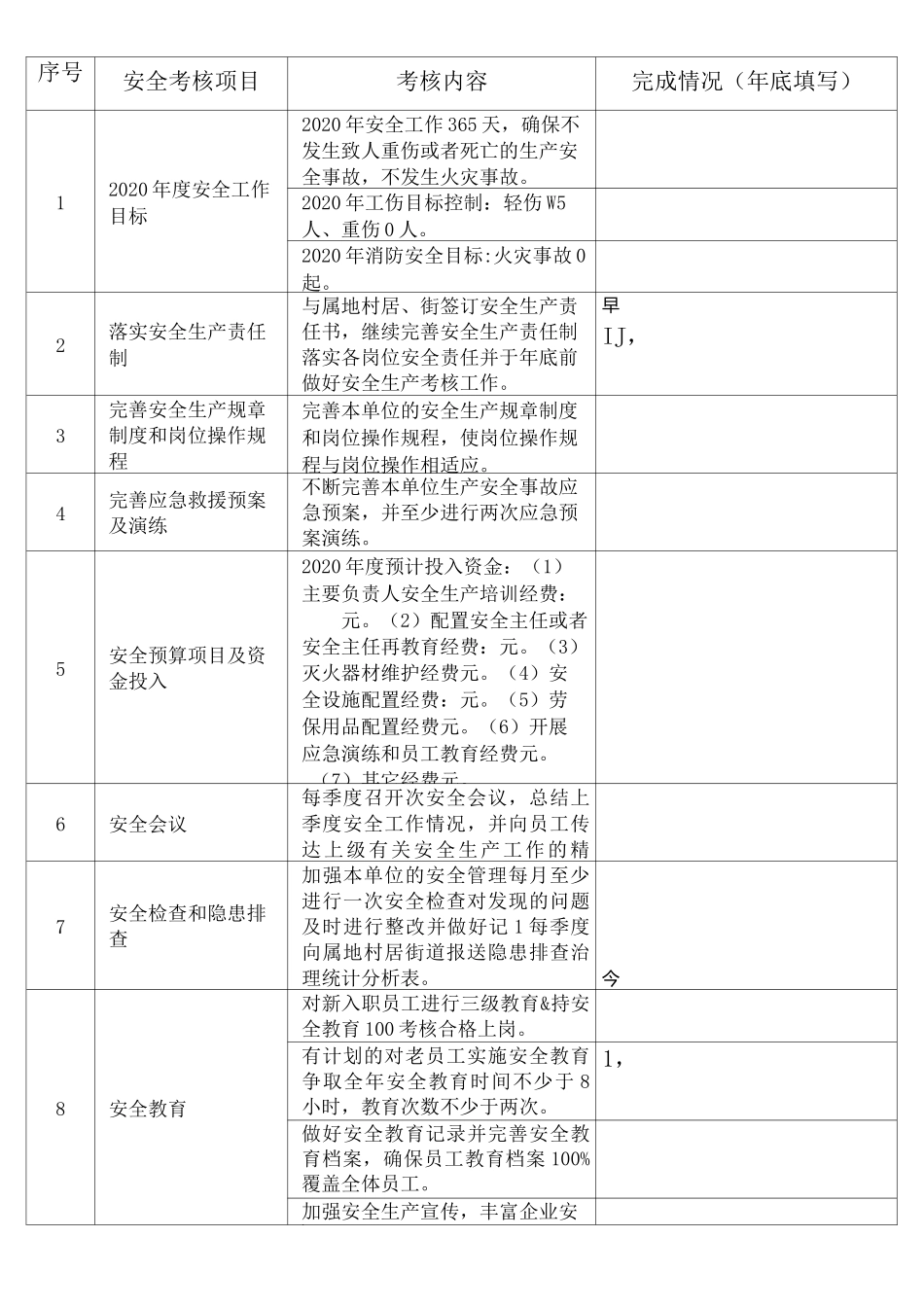 企业安全生产目标_第3页