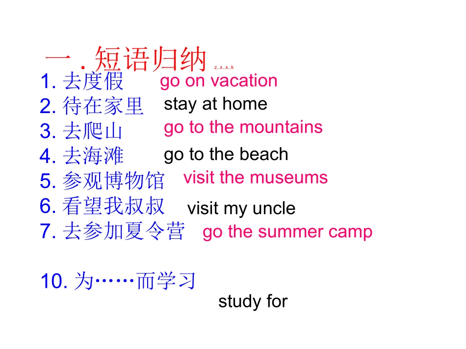 八年级英语unit1sectionA_第3页