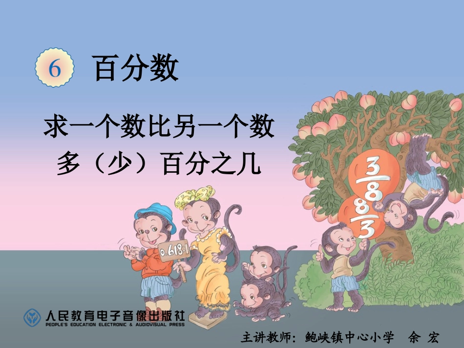 百分数余宏 (3)_第1页