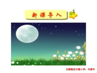 三年级上册语文——2金色的草地