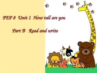 六年级英语下册Unit1Breadandwrite