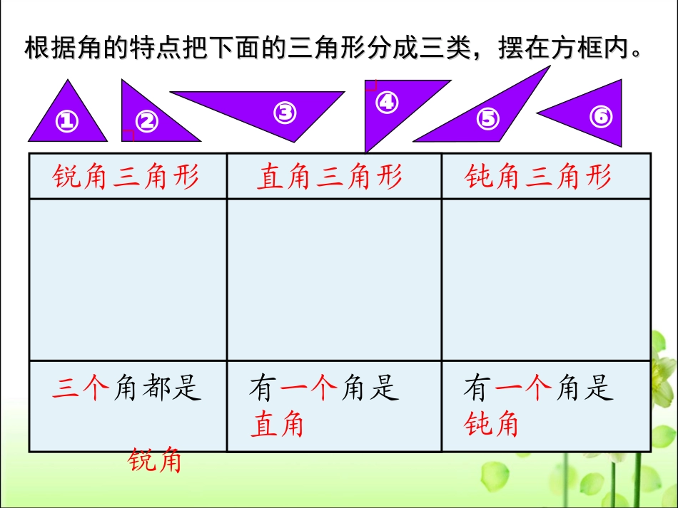 《三角形的分类》教学课件1_第3页
