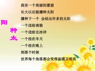 《四个太阳》课件1