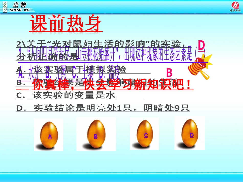 《生物与环境组成生态系统》课件课优_第1页