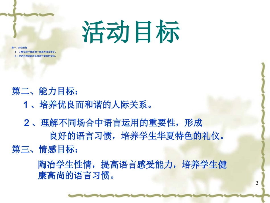 《交际中的语言运用》说课课件_第3页
