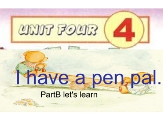 人教版六年级上册Unit4IHaveaPenPalperiod2课件