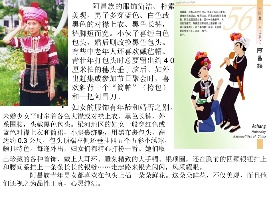 三上我们的民族小学-各少数民族服饰特点_第1页