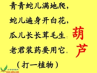 、我要的是葫芦