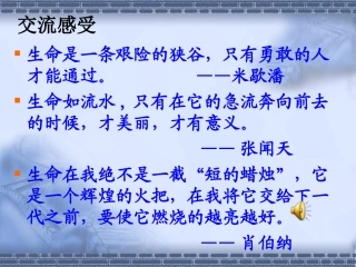 生命生命课件