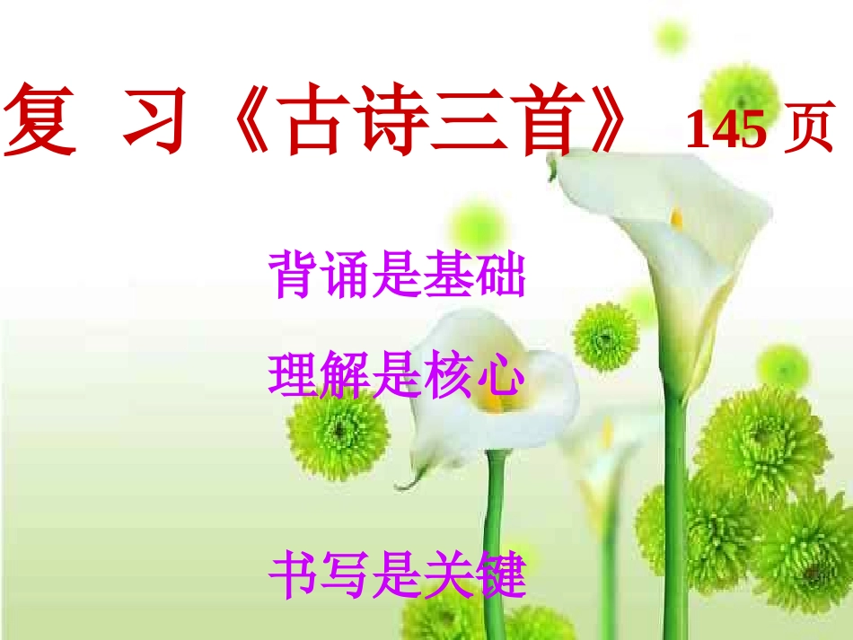 望岳钱塘湖春行登飞来峰复习课2_第2页