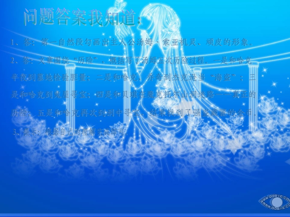 《汤姆·索亚历险记》1_第3页