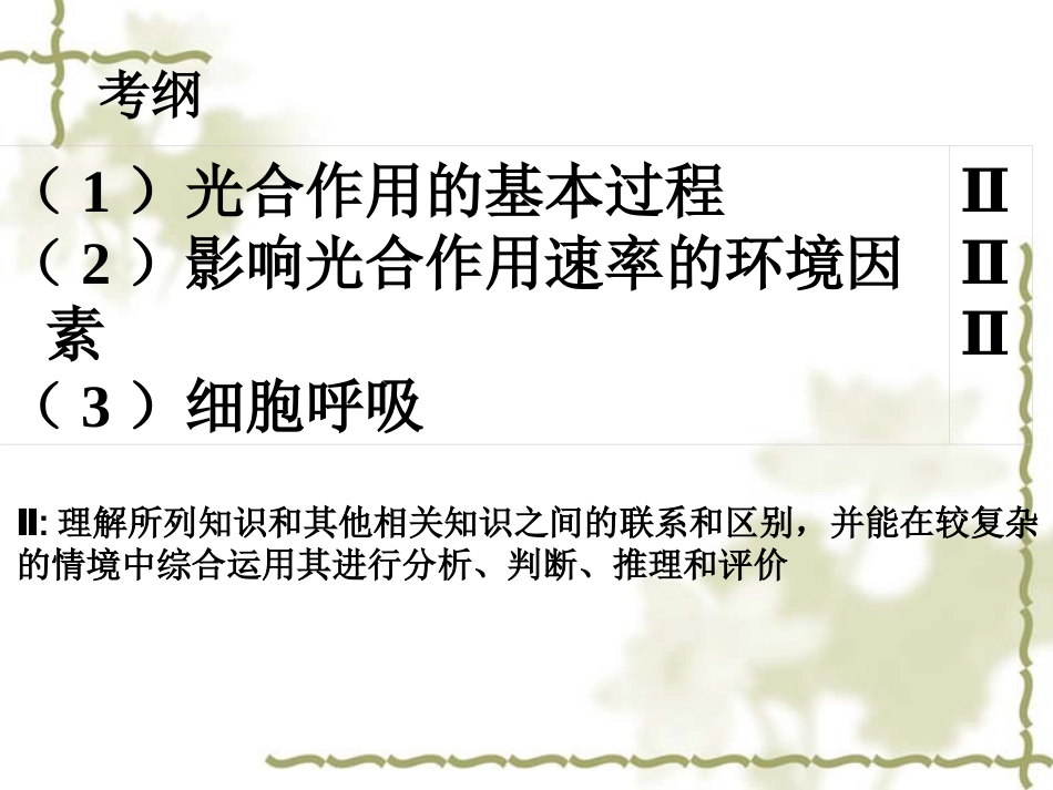 光合与呼吸讲座_第3页