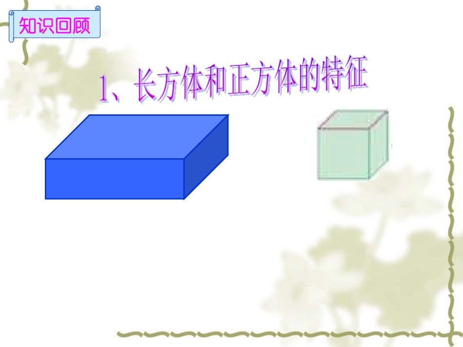 长方体和正方体的表面积练习课_第3页