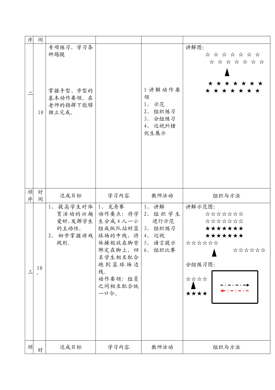 学习五步拳教案_第2页
