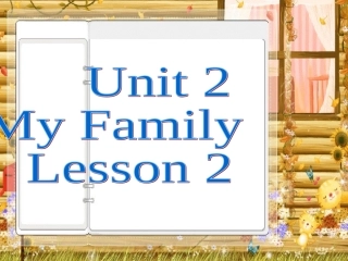 三年级英语Unit2