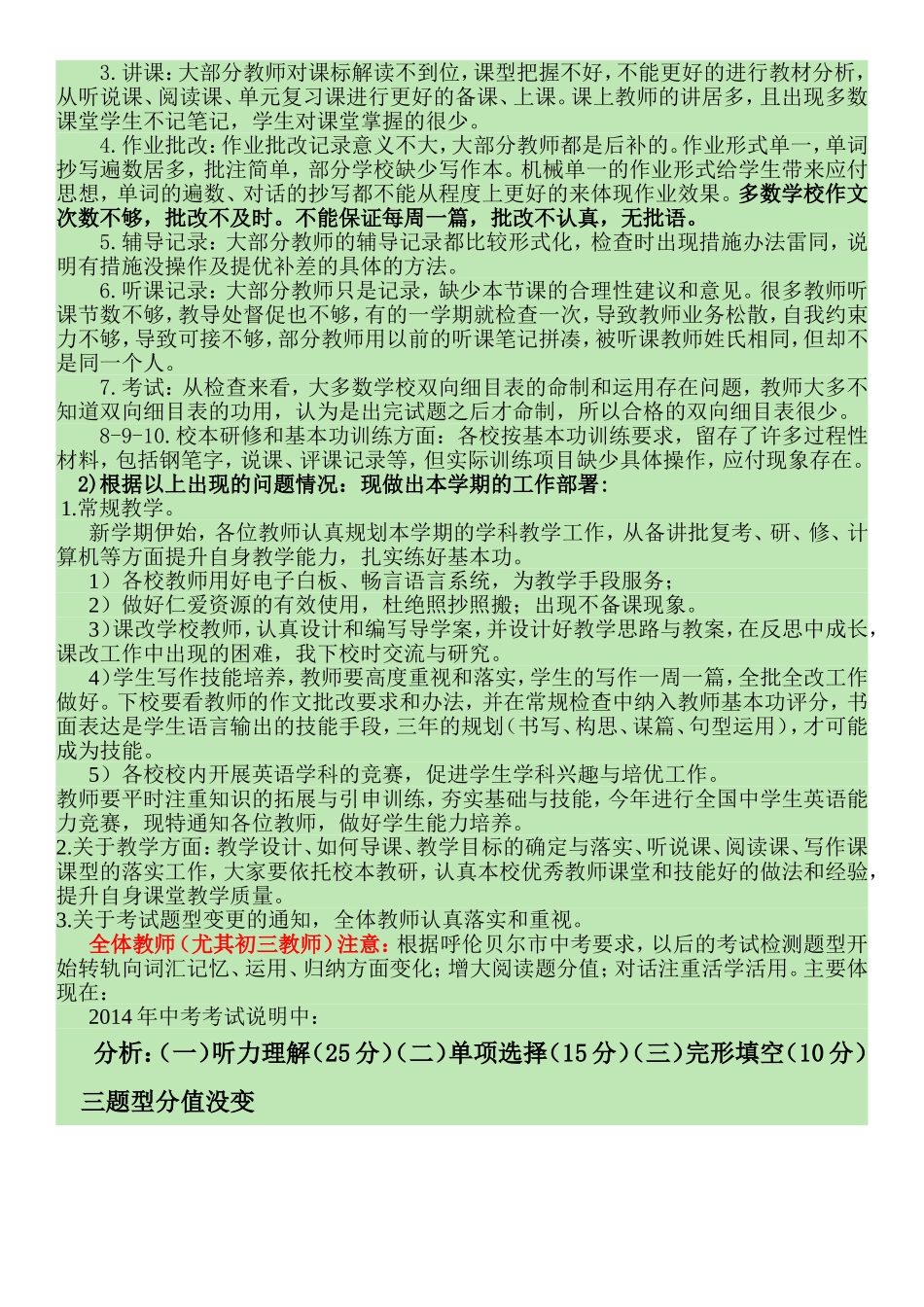 2014年英语网络教研新学期工作布置_第2页