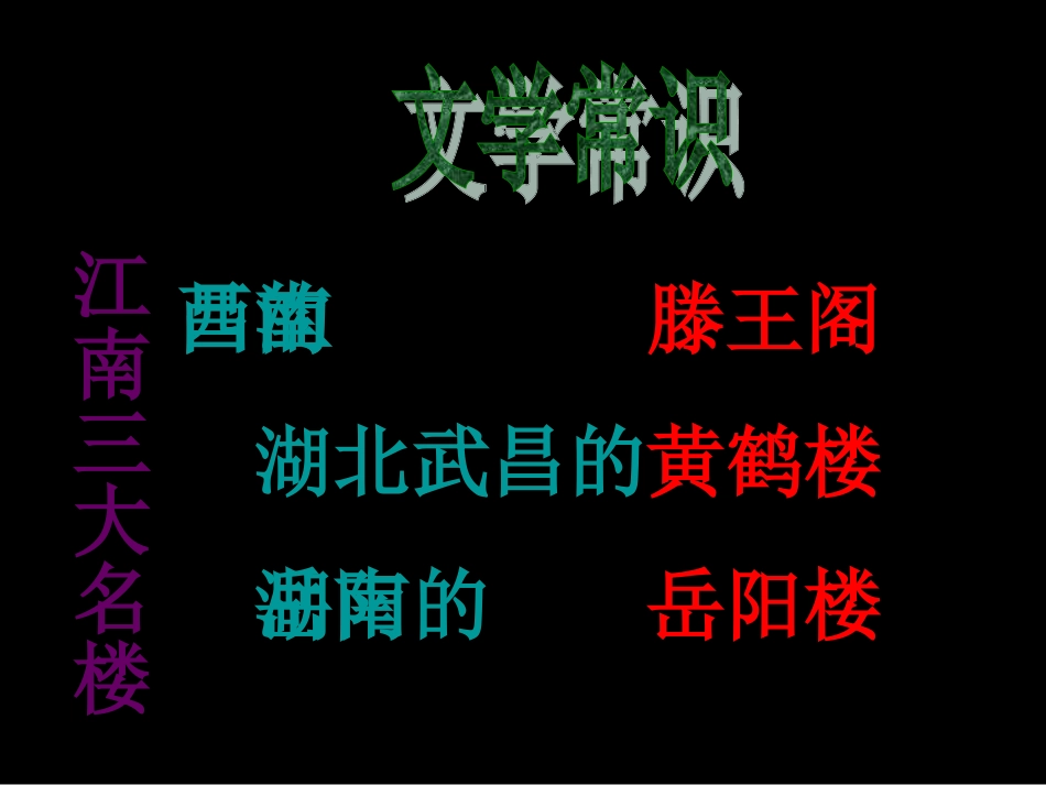 《岳阳楼记》复习课件_第2页