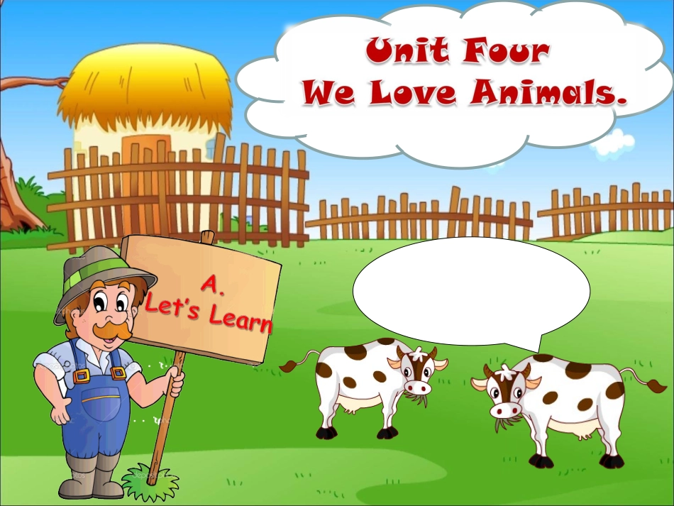 （人教PEP）三年级英语上册课件Unit4WeloveanimalsPartAlet'slearn_第1页