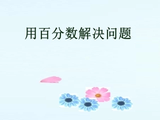 4312百分数的应用孙霆