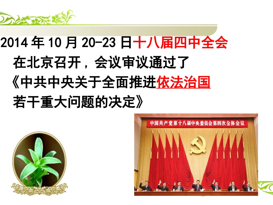 淇滨区一中路国《反腐倡廉建设法治国家》专题复习课件_第3页