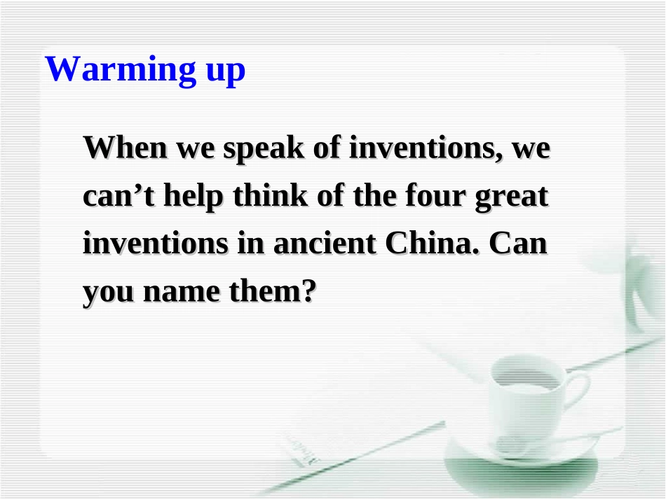 选修8第三单元Warming_up_and_reading_第3页