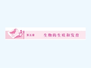 《金版新学案》2011高三生物一轮 课时1 生物的生殖课件 必修5