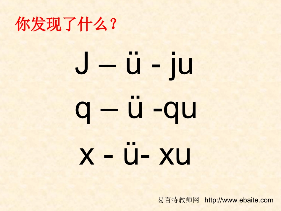小学一年级上册语文汉语拼音jqx课件PPT2_第3页