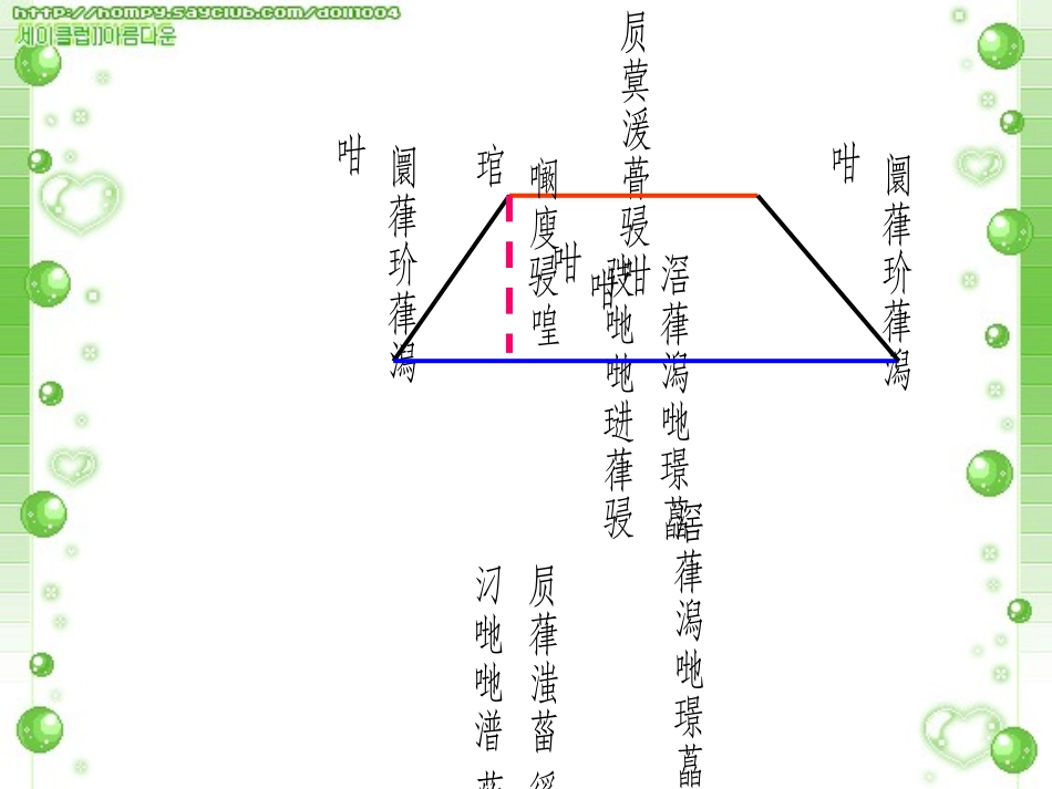 梯形面积课件蒙文_第2页