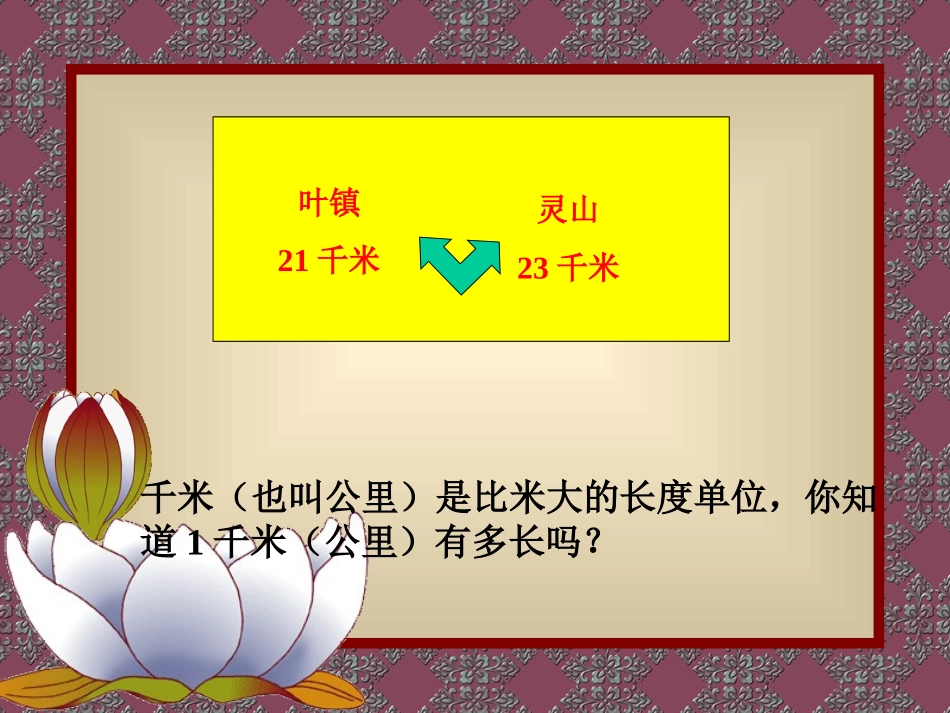 《千米的认识》演示课件_第2页