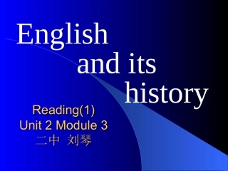 模块三二单元阅读