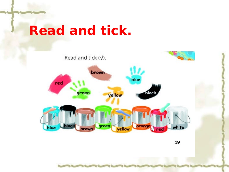 三年级英语上册Unit2Colours第六课时_第3页