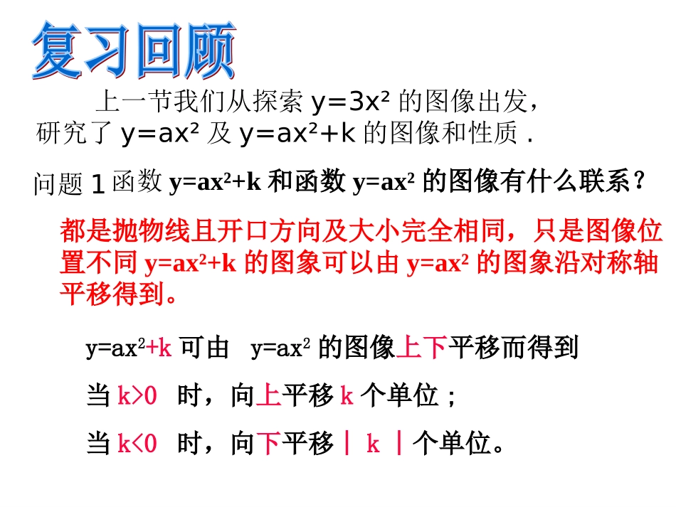 二次函数图象与性质（3）y=a(x-h)2_第2页