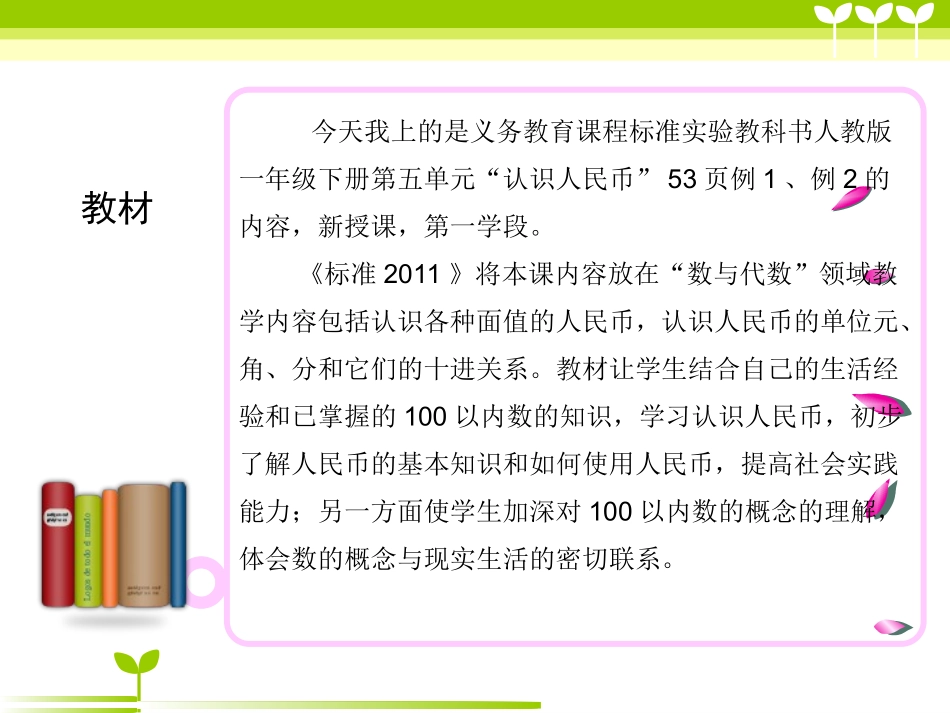 《认识人民币》说课课件_第2页