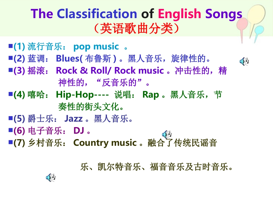英文歌曲欣赏和表演艺术2_第2页