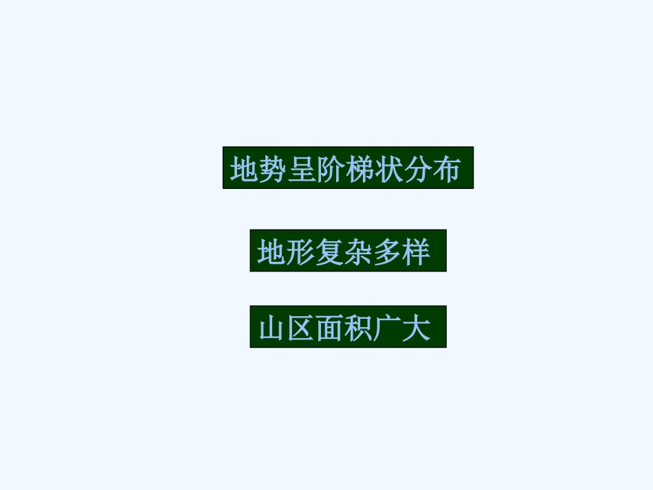 七年级地理上册 第三章第一节 中国的地势与地形课件 中图版_第2页
