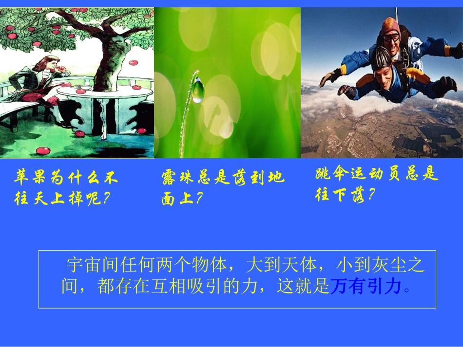 沪科版《5[1]4来自地球的力》课件_第2页