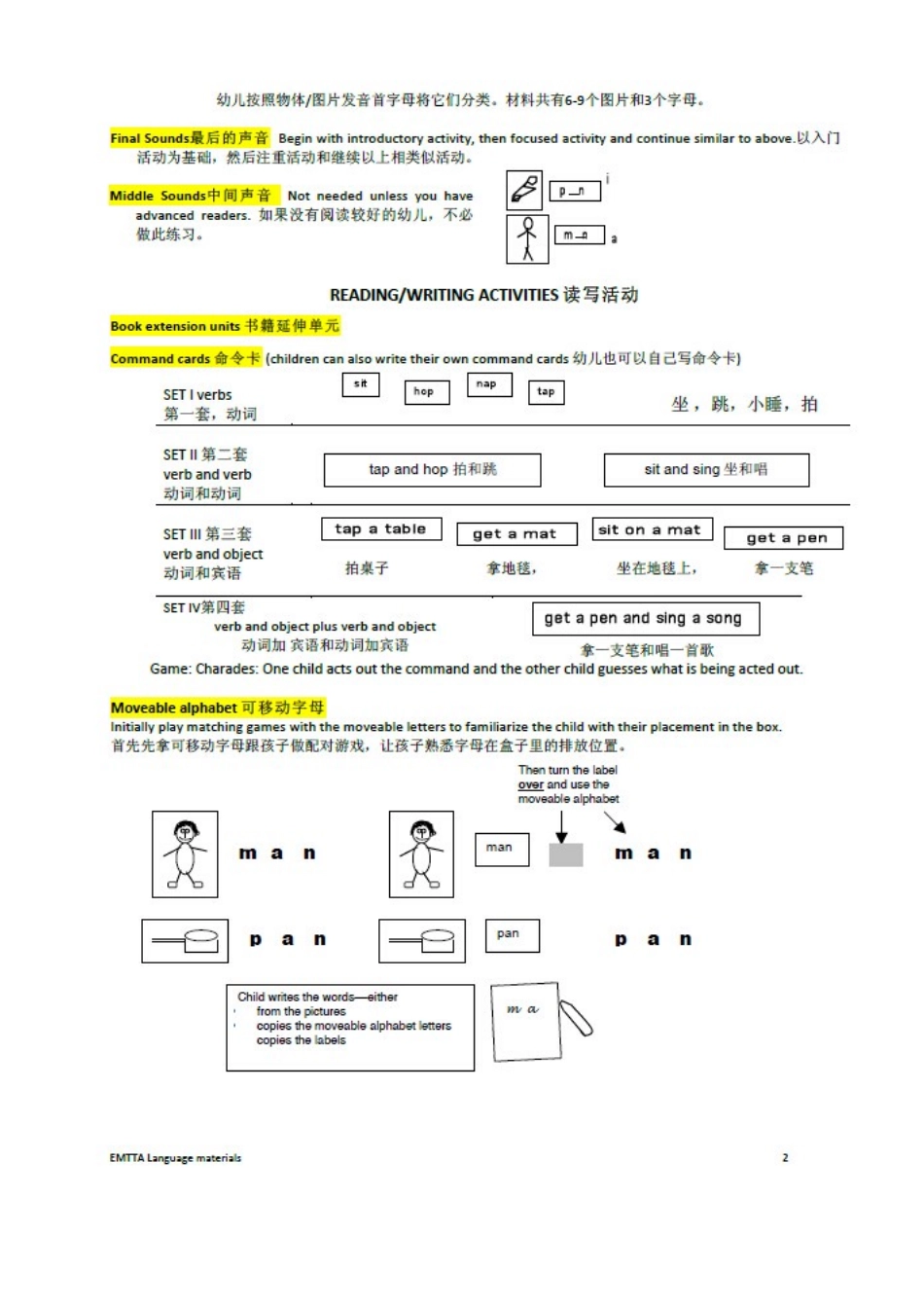 语言区架子上需要有的工作_第2页